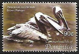 Dominica - MNH 2005 :      Brown Pelican -   Pelecanus Occidentalis - Pélicans