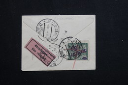 TCHÉCOSLOVAQUIE - Taxe Au Verso D'une Petite Enveloppe De Praha Pour Praha En 1926 - L 60785 - Briefe U. Dokumente