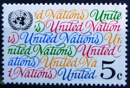 NATIONS-UNIS  NEW YORK                   N° 634                      NEUF** - Nuovi