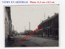 VITRY En ARTOIS-Gare-PHOTO Allemande-Guerre14-18-1 WK-Militaria-FRANCE-62- - Vitry En Artois