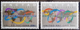 NATIONS-UNIS  NEW YORK                   N° 665/666                      NEUF** - Unused Stamps