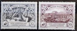 NATIONS-UNIS  NEW YORK                   N° 675/676                      NEUF** - Unused Stamps