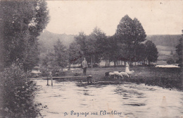 AMBLEVE (paysage Sur L')  (REMISE - 50% Déjà Faite )  Desaix   Nr 9  écrite En 1921    Voir Scans - Amblève - Amel