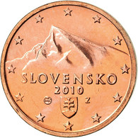 Slovaquie, 2 Euro Cent, 2010, BU, FDC, Copper Plated Steel, KM:96 - Slovakia