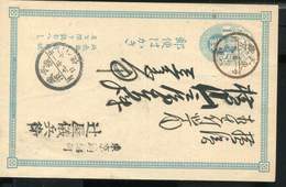 JAPAN OLD  POSTAL STATIONARY CARD...nice... - Briefe U. Dokumente