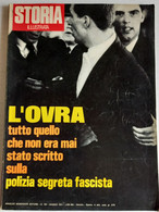 STORIA ILLUSTRATA -  L'OVRA-POLIZIA SEGRETA FASCISTA  N. 198  ( CART 77B) - Storia