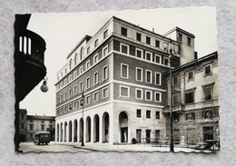 Cartolina Illustrata Imola - Piazza Alberghetti - Istituto Magistrale - Imola