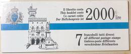 San Marino 1992 Libretto Cod.fra.1594 - Covers & Documents