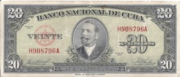 CUBA - 20 Pesos 1958 - Kuba