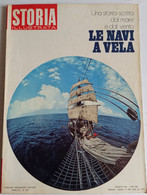 STORIA ILLUSTRATA -    NAVI A VELA - N. 165 ( CART 77B) - Storia