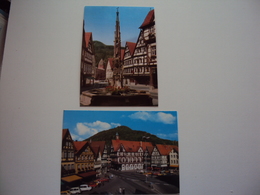 2 PK / 2 CP   Bad Urach  1. Bad Urach / 2. Brunnen Am Rathaus - Bad Urach