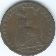 United Kingdom / Great Britain - 1834 - Farthing / ¼ Penny - William IV - KM705 - B. 1 Farthing