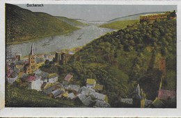 Bacharach  - Collection Ansichten Vom Rhein - Vues Du Rhin - Année 1921 (bateaux) - Bacharach