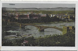 Koblenz    - Collection Ansichten Vom Rhein - Vues Du Rhin - Année 1921 (bateaux) - Koblenz