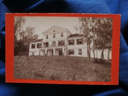 Photo CDV  Krapper à Marburg (Slovénie)  Jolie Demeure  Personnages Au Balcon Et Aux Fenêtres  CA 1890 - L498L - Antiche (ante 1900)