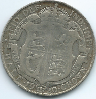 United Kingdom / Great Britain - 1920 - ½ Crown - George V - KM818.1a - K. 1/2 Crown