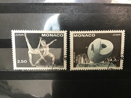 Monaco - Complete Set Europa, Hedendaagse Kunst 1993 - Gebruikt