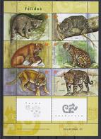 Argentina 2001 Felini Autoctoni / Einheimische Wildkatzen - Unused Stamps