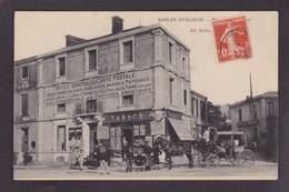 CPA Sur La Carte Postale Magasin Commerce Shop Les Sables D'Olonne Vendée Circulé - Mercanti