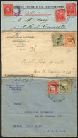 BOLIVIA: 3 Covers Sent Abroad Between 1902 And 1929, Nice Postages! - Bolivie