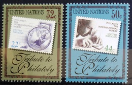 NATIONS-UNIS  NEW YORK                   N° 733/734                      NEUF** - Unused Stamps