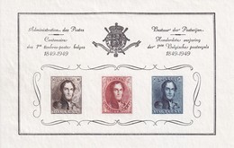 Honderdste Verjaring Der 1ste Belgische Postzegels 1849 - 1949 / Centenaire Des 1rs Timbres-poste Belges - Blocks & Sheetlets 1924-1960