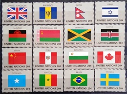 NATIONS-UNIS  NEW YORK                   N° 390/405                             NEUF** - Ungebraucht