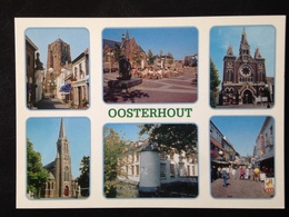 Netherlands, Circulated Postcard, « OOSTERHOUT, Multi Views » - Oosterhout