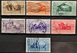 ITALIA / ITALY 1930 - Canceled - Sc# 248, 249, 250, 251, 252, 253, 254 - Used