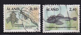 Aland 1997, Fish, Minr 124-125 Vfu - Ålandinseln