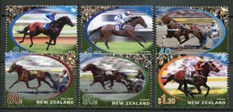 New Zealand Mi# 1967-72 Postfrisch/MNH - Fauna Horses - Unclassified