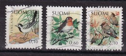 Finland 1992, Birds, Complete Set Vfu. - Gebruikt