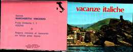 94315) CALENDARIETTO DEL 1974-VACANZE ITALICHE-A FISARMONICA+ CONTENITORE IN PLASTICA - Small : 1971-80