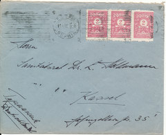 Bulgaria Cover Sent To Germany Sophia 11-8-1924 (hinged Marks On The Backside Of The Cover) - Covers & Documents