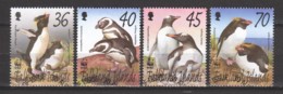 Falkland Islands 2002 Mi 855-858 WWF - PENGUINS - Used Stamps
