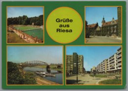 Riesa - Mehrbildkarte 1 - Riesa