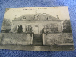 C.P.A.- Pervenchères (61) - Ecole Des Filles - 1912 - SUP - (CZ 75) - Pervencheres