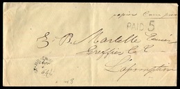 CANADA - LETTRE DE SAINTE JULIENNE LE 6/4/1864 POUR L'ASSOMPTION - TB & RARE - ...-1851 Voorfilatelie