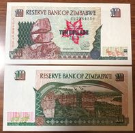 ZIMBAWE Zimbabwe 10 Dollars 1997 Unc Fds Lotto.543 - Simbabwe