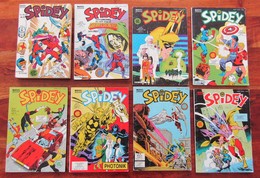 MARVEL Présente SPIDEY Lot De 10 Mensuels Des Années 80 - Spidey