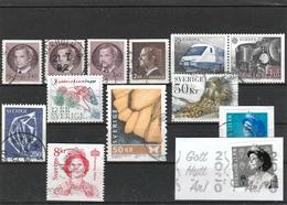 Sweden - Lot Of Used Stamps - Collections