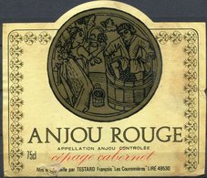 1839 - France - Anjou Rouge - Cépage Cabernet - François Testard - Rouges