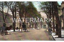 CHELTENHAM THE PROMENADE OLD COLOUR POSTCARD GLOUCESTERSHIRE - Cheltenham