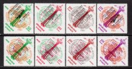 Haiti 1963 Mi# 741-744 And A 744-D 744 ** MNH - Overprinted - Peaceful Uses Of Outer Space - America Del Nord