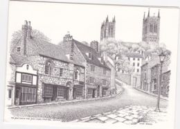 Royaume Uni - Angleterre - Lincolnshire - The Jew's House And Jew's Court - Steep Hill - Lincoln - Lincoln