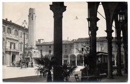 Imola - Municipio E Monumento Ai Caduti Visti Dai Portici Del Sersanti - Imola