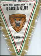Big Flag,fanion Football,F.C.Qadsia Club ,Kuwait, - Size:30cm/36cm. - Habillement, Souvenirs & Autres