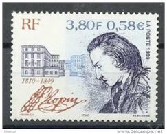 FR YT 3287 " Frédéric Chopin " 1999 Neuf** - Nuovi