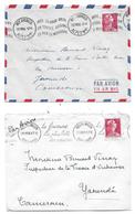 Env; (2) Pour Le Camroun 1956 - Airmail