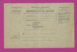 CARTE FRANCHISE MILITAIRE NEUVE - Guerra Del 1939-45